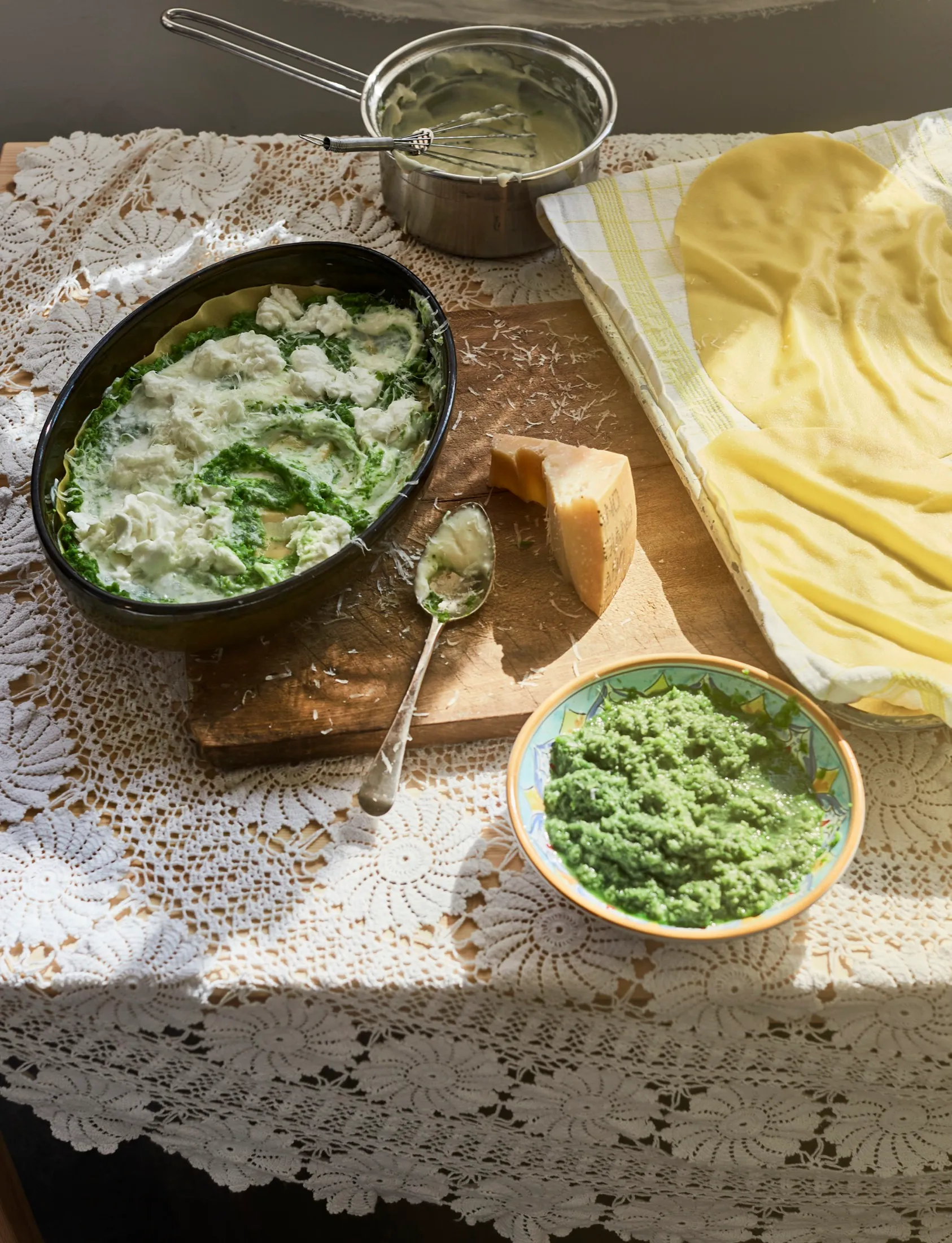 Asparagus Lasagne Pasta Grannies