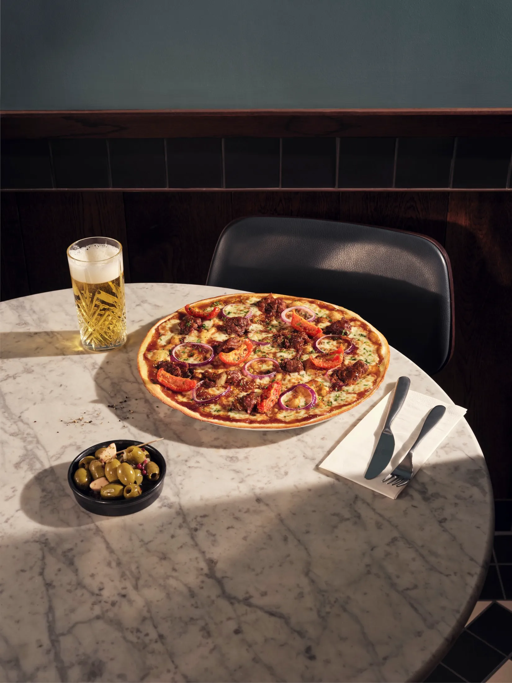 Bbq Burnt Ends Pizza Express