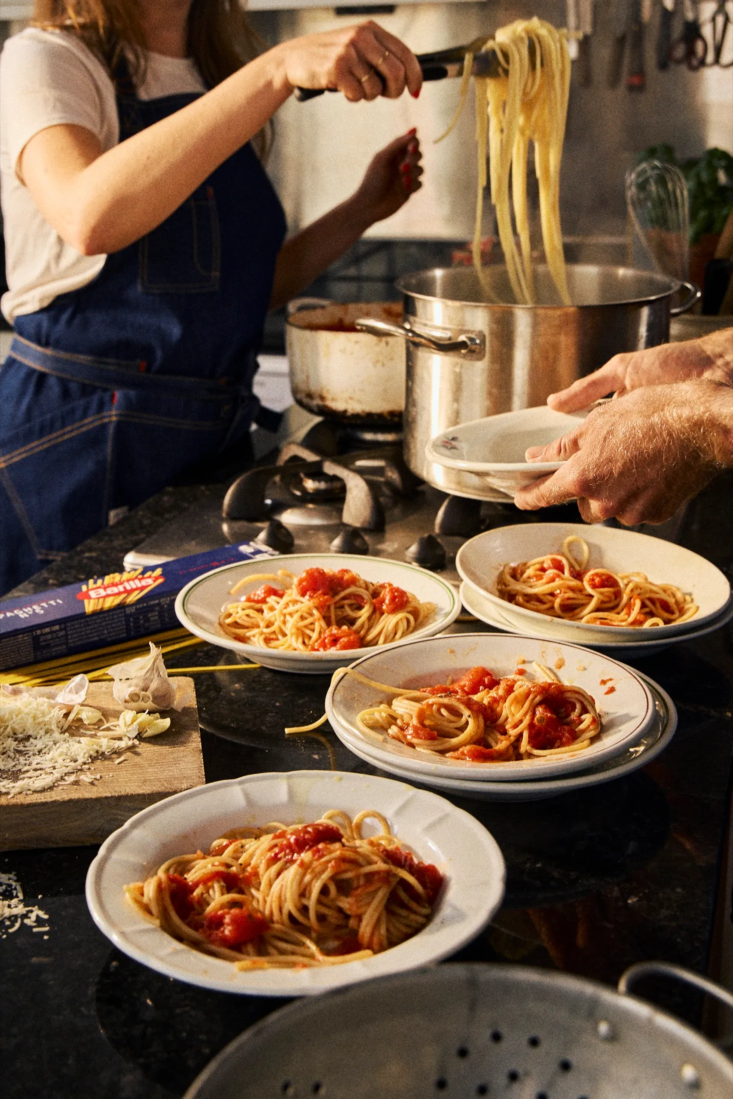 Bowls Spaghetti Cooking Barilla