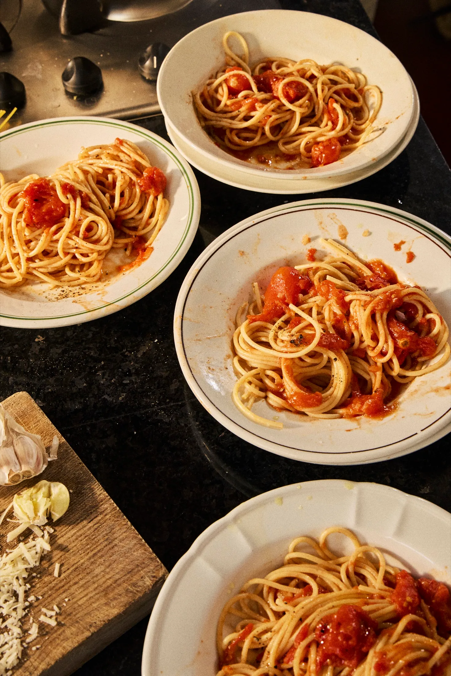 Bowls Spahetti Parmesan Barilla