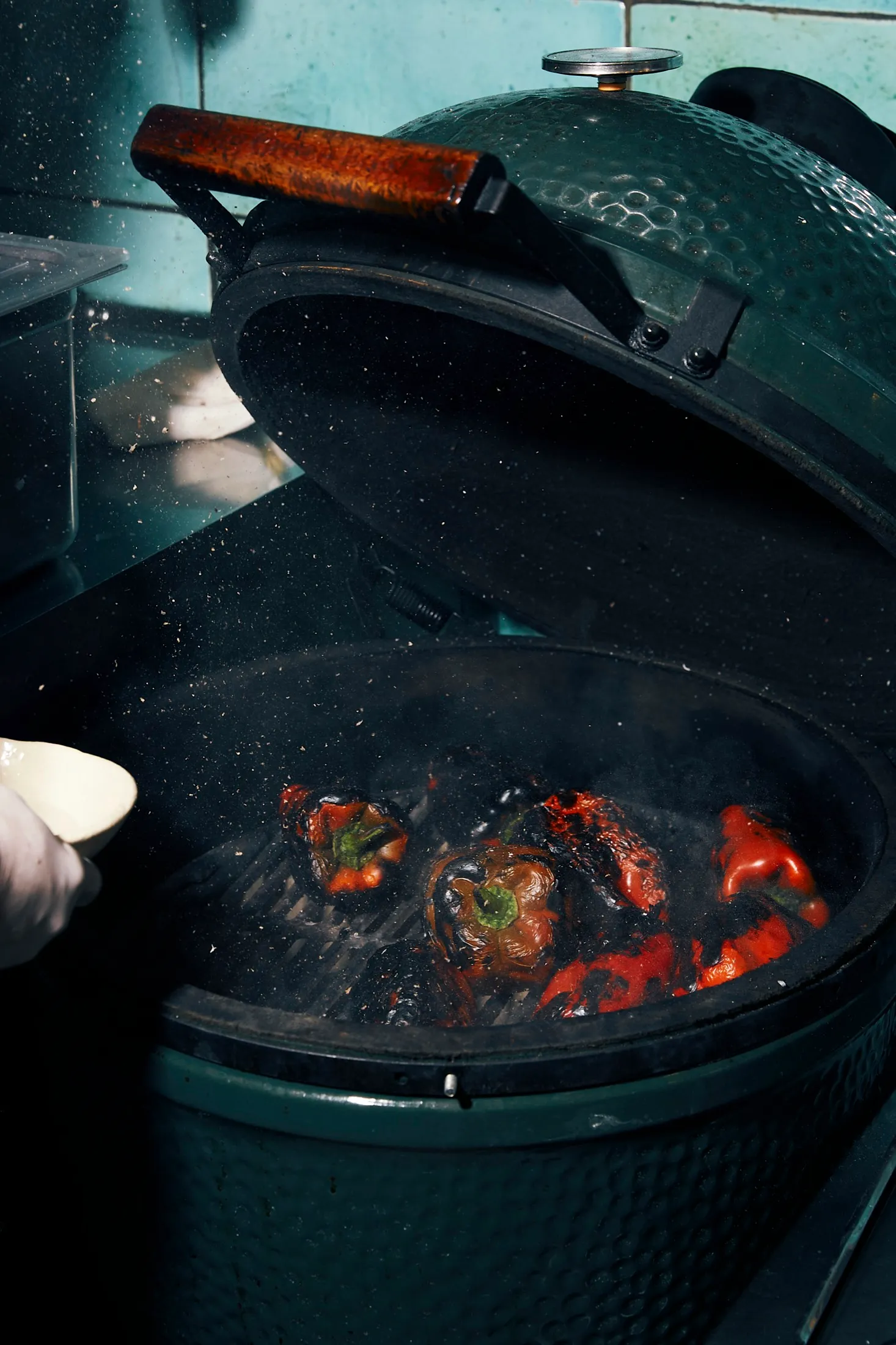 Chargrilled Red Peppers Harry Cummins La Mercerie