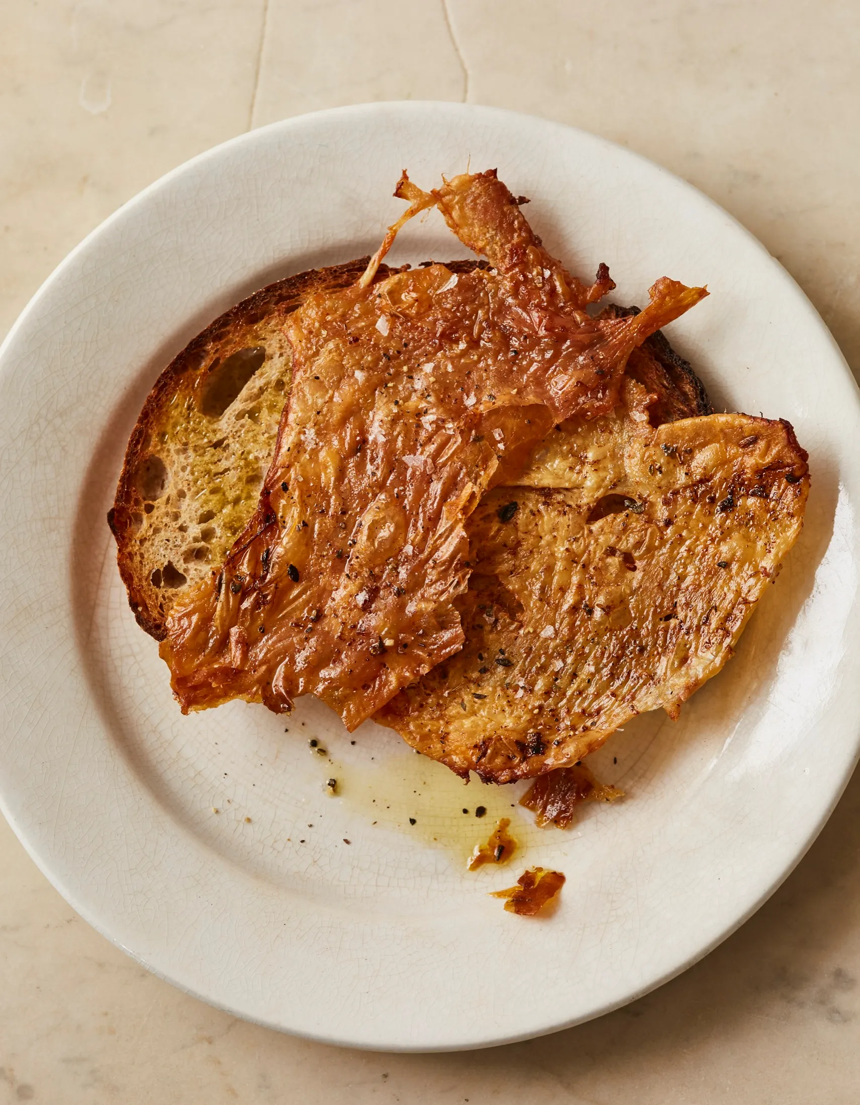 Chicken Skin Toast Kitty Coles Make Extra