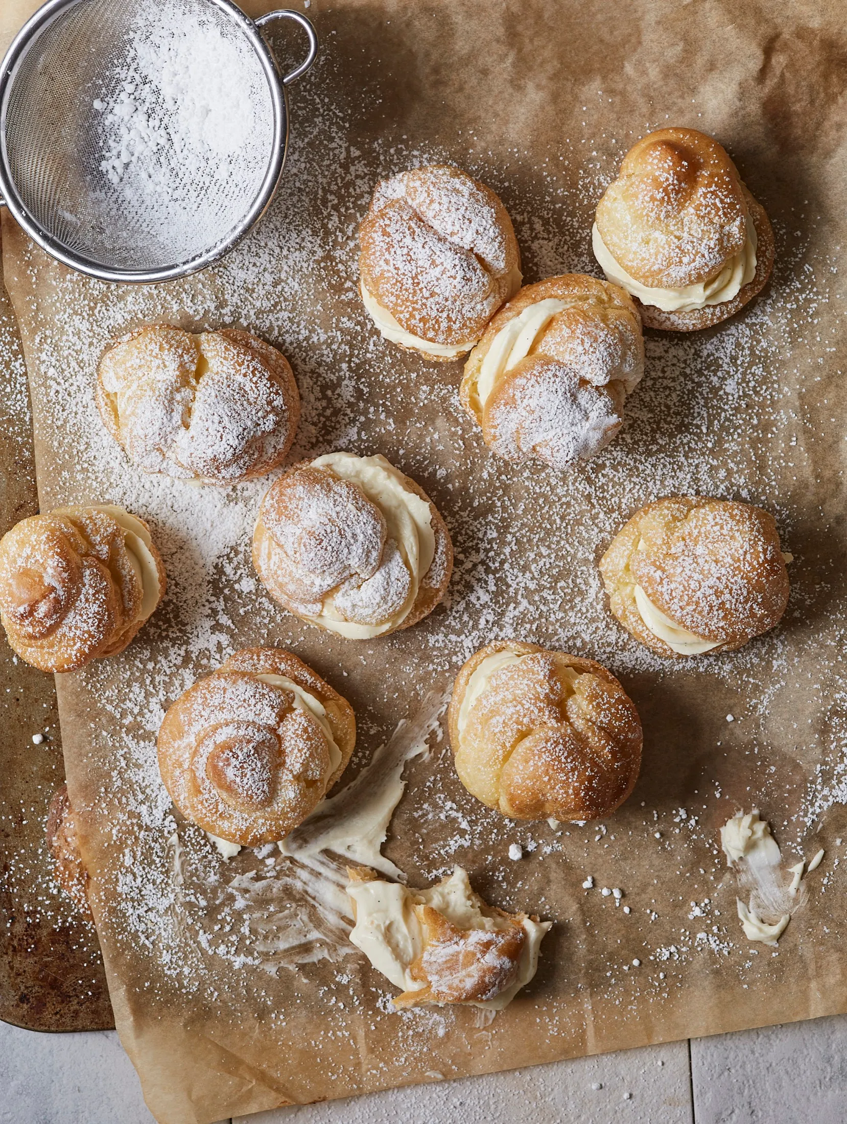 Choux Buns Umai Millie Lagare Cookbook
