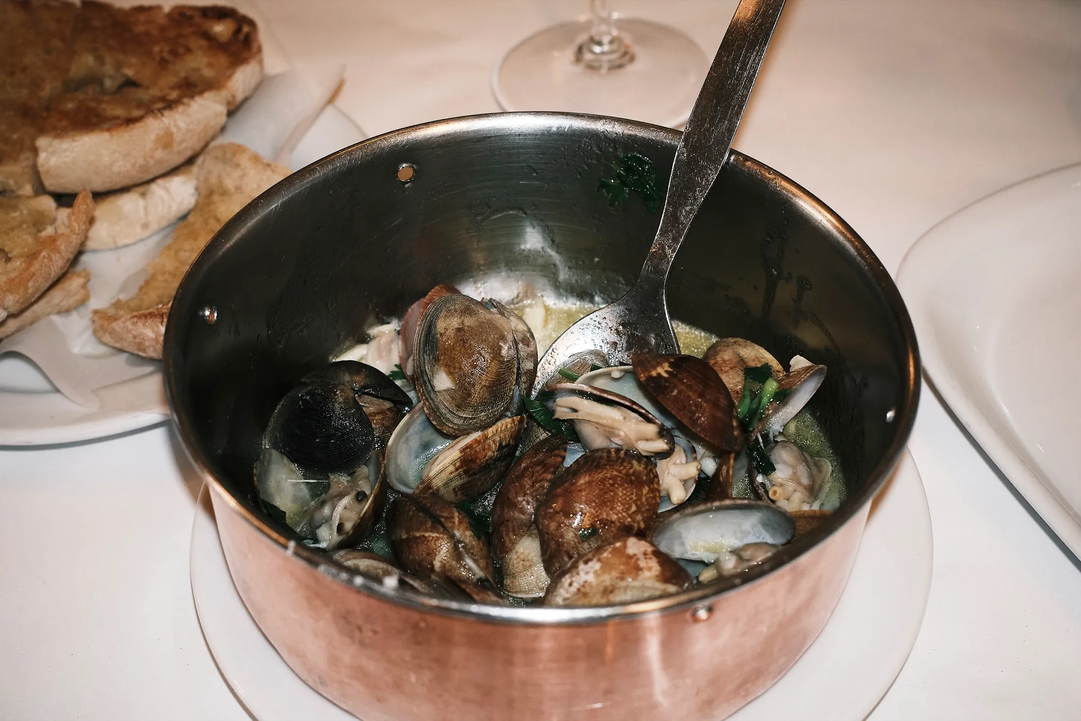 Clams Bread Lisbon