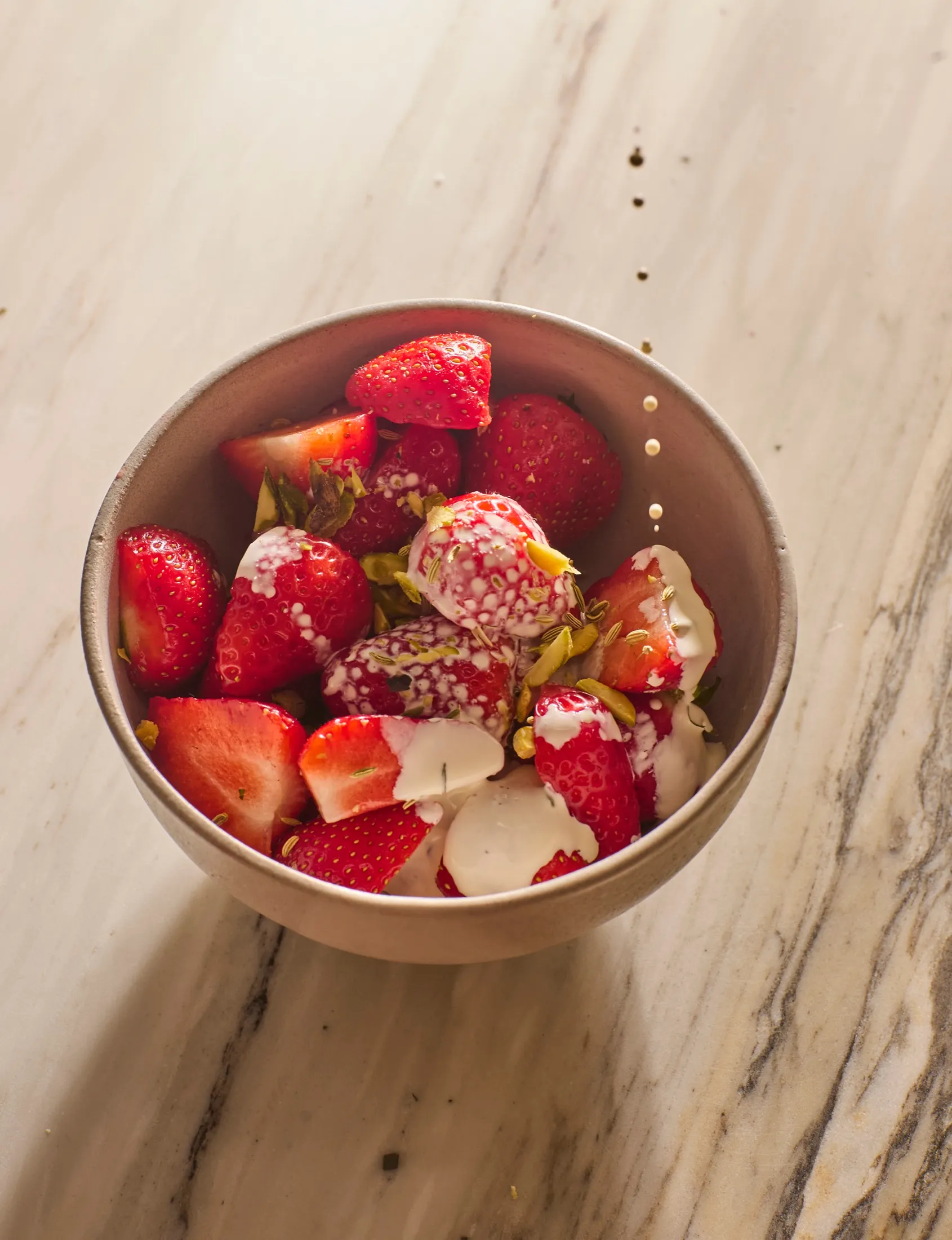 Cream Strawberries