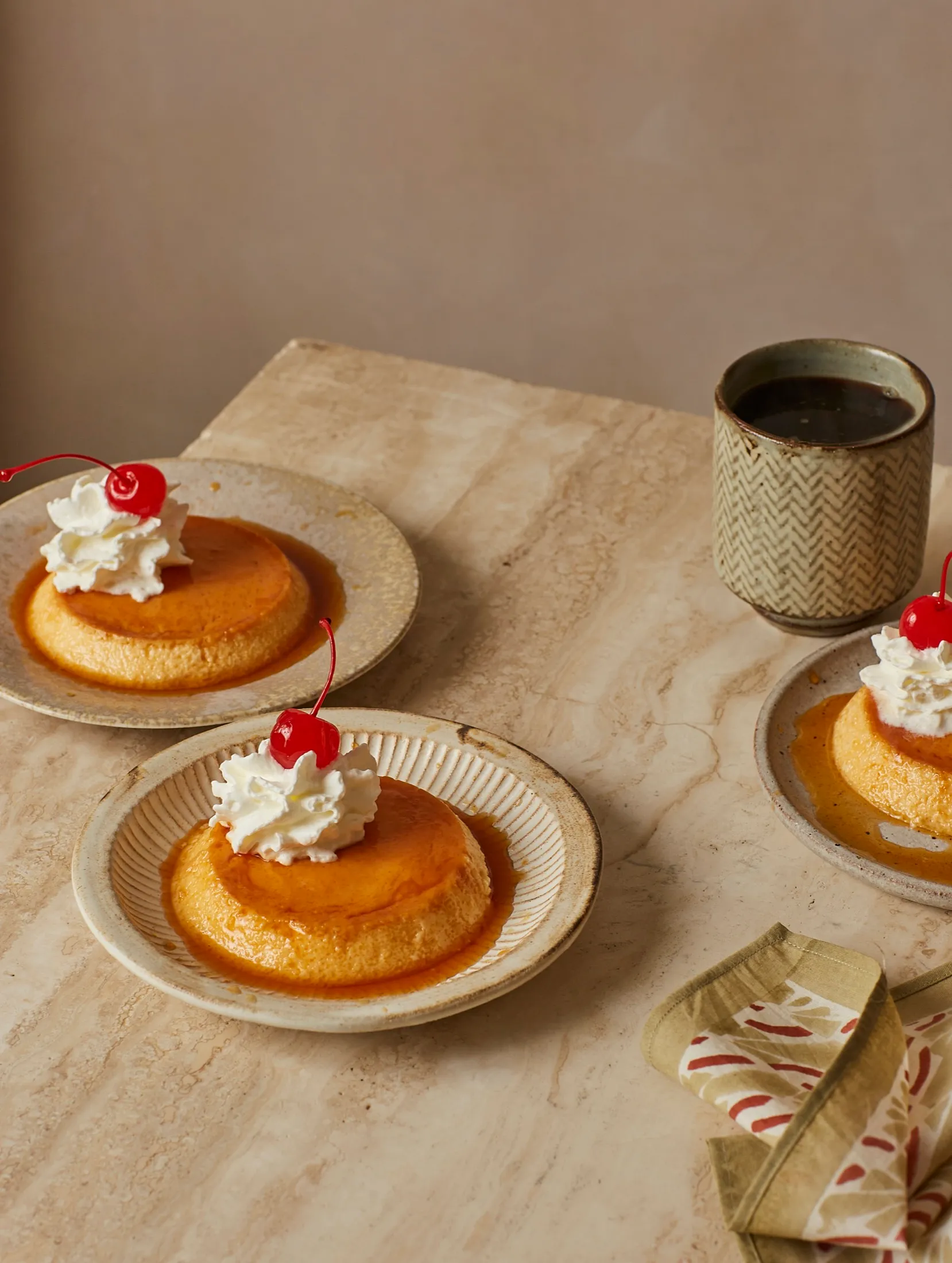Creme Caramel Umai Millie Lagare Cookbook
