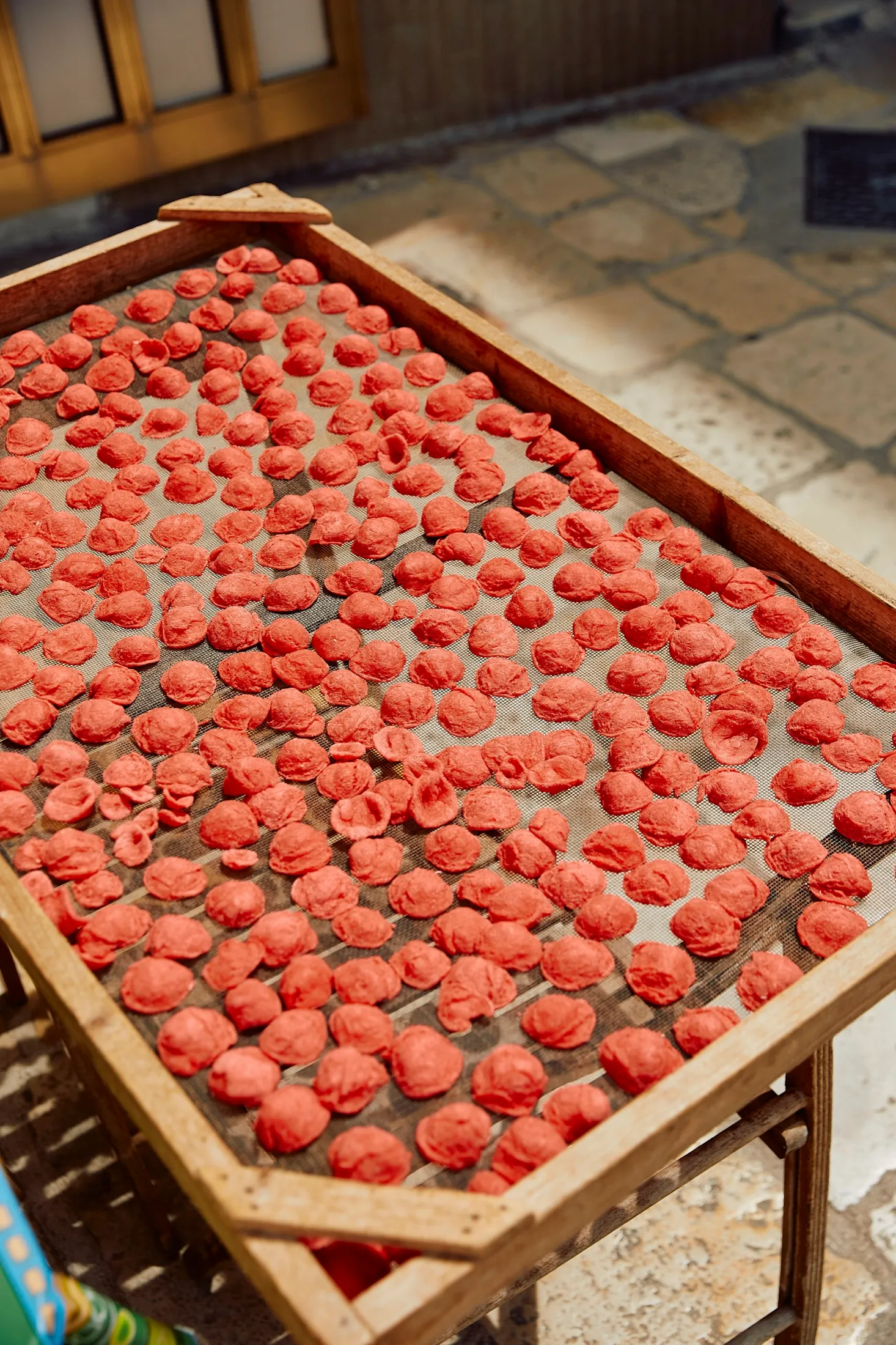 Drying Oriecchiette Pasta Evangelists