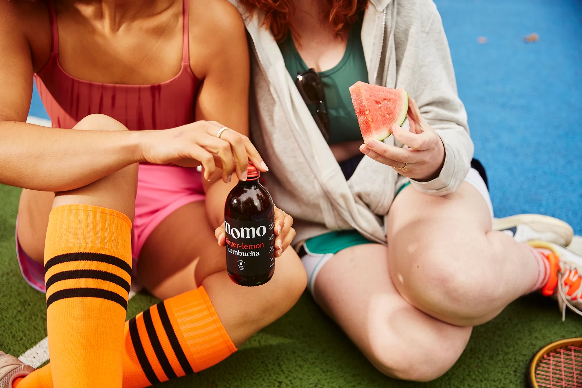 Ginger Lemon Momo Drinks Tennis