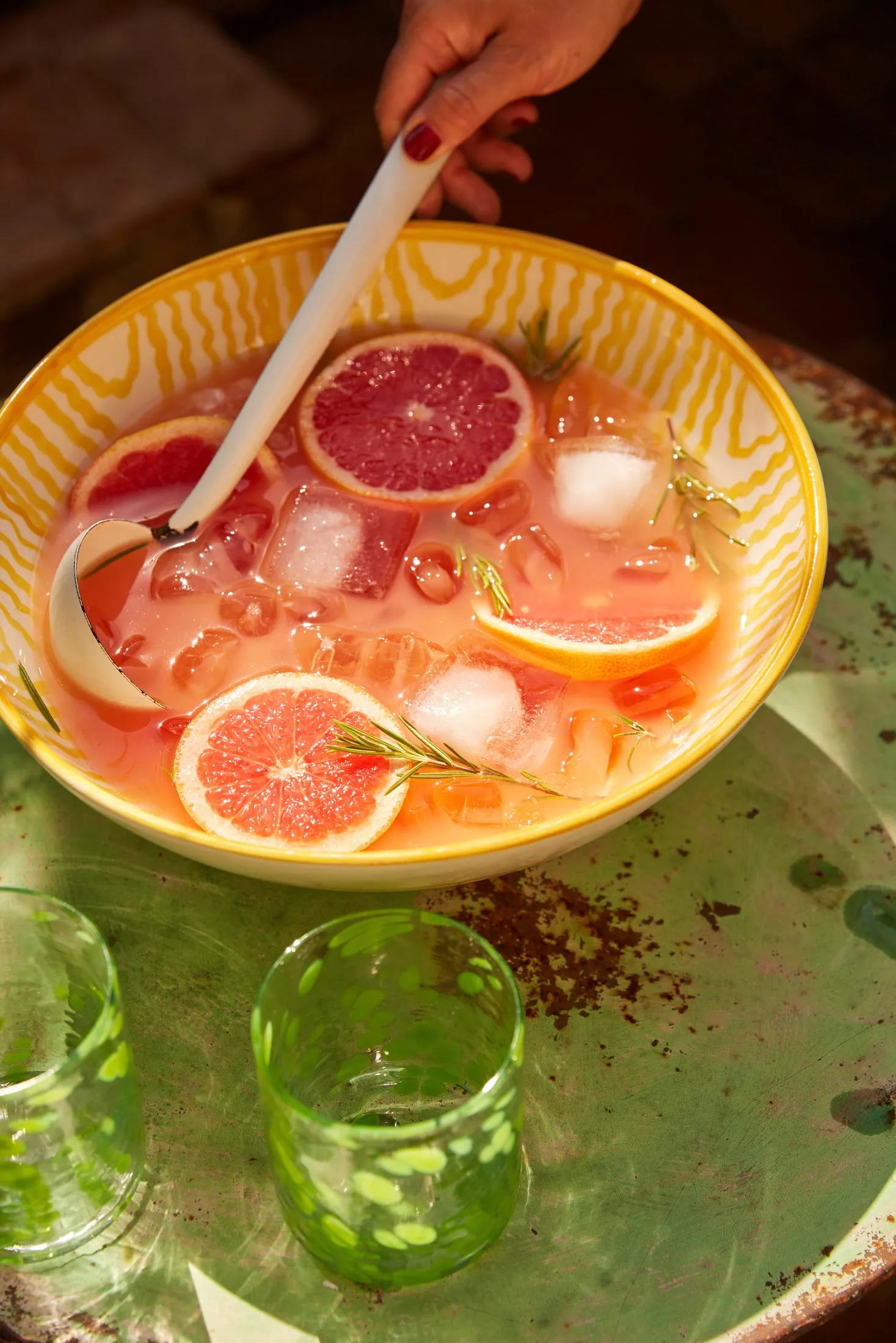Grapefruit Drink Ice Lateafternoon