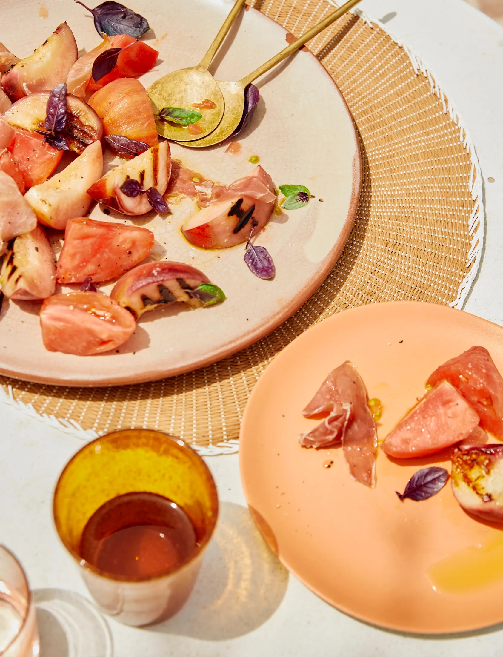 Grilled Peaches At Home In Provence Book