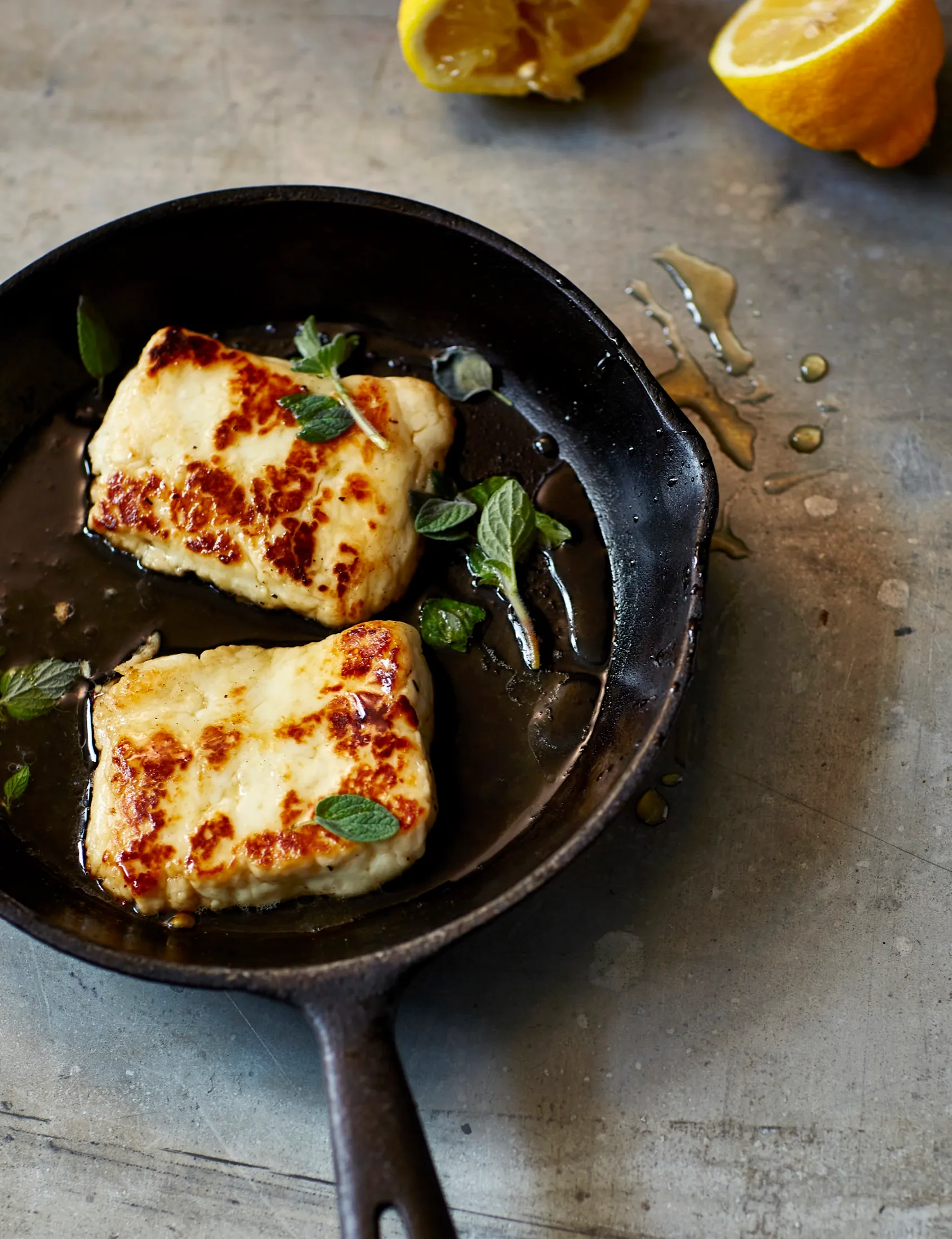 Halloumi Oregano The Cheese Life Cookbook