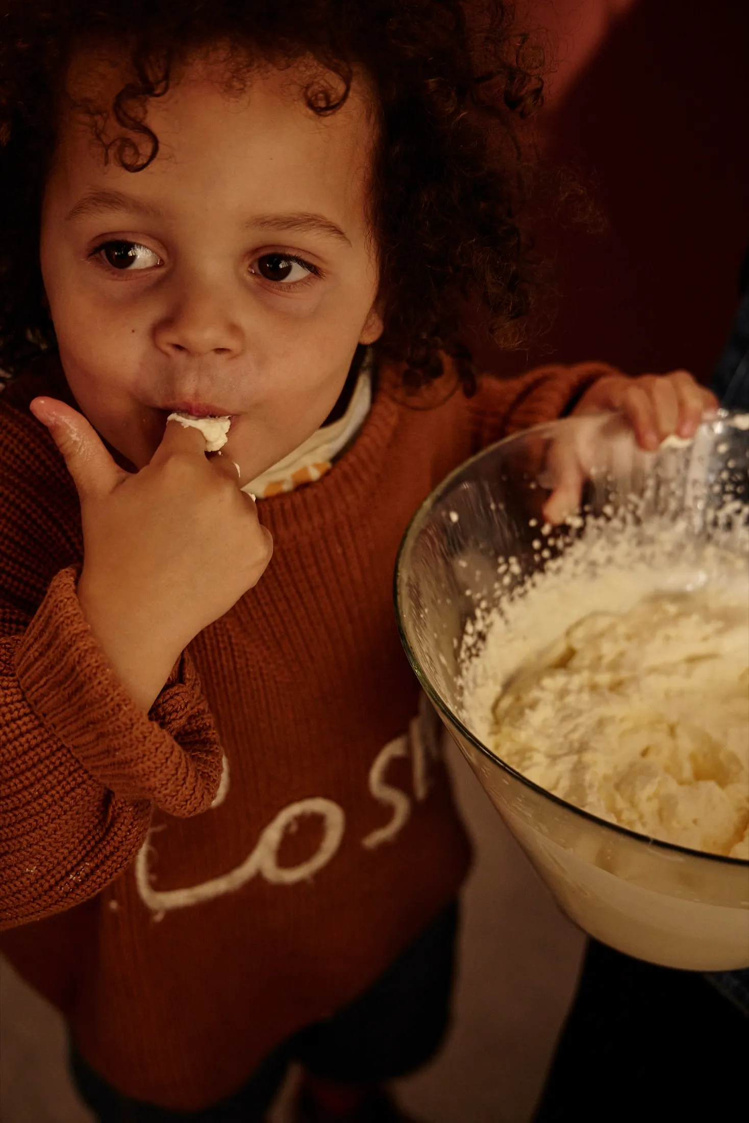 Kid Eating Trifle Large Format Films