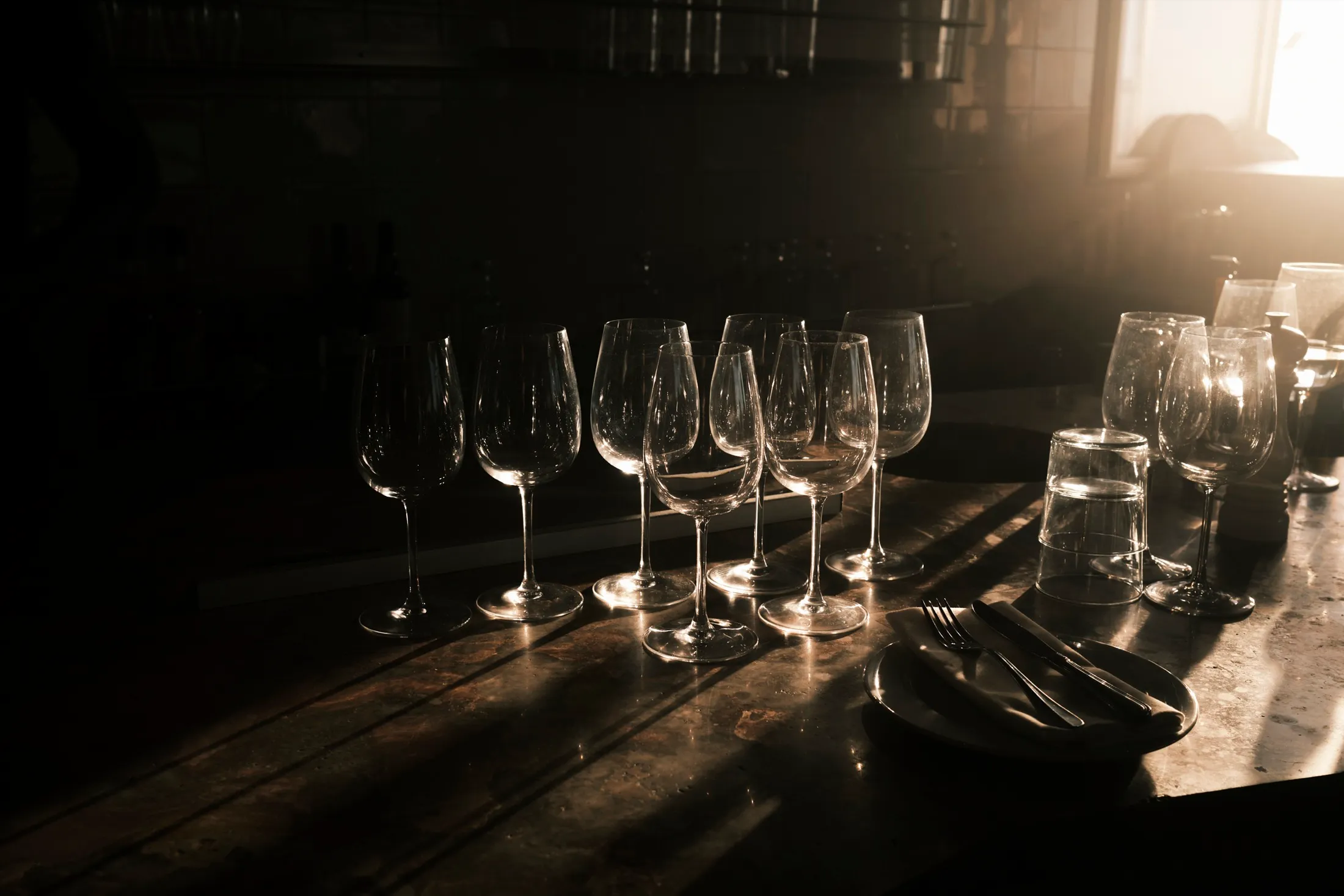Light Restaurant Glasses Lisbon