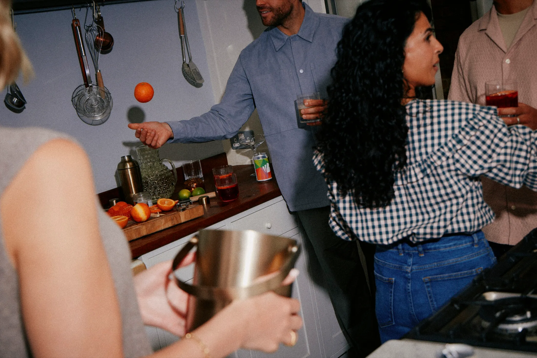 Making Cocktails Dinner Party Waitrose