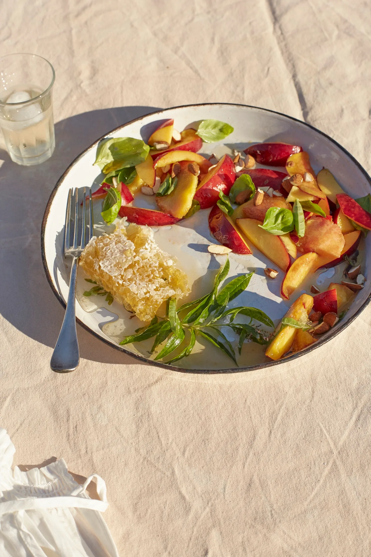 Nectarine Salad Alfresco Dining