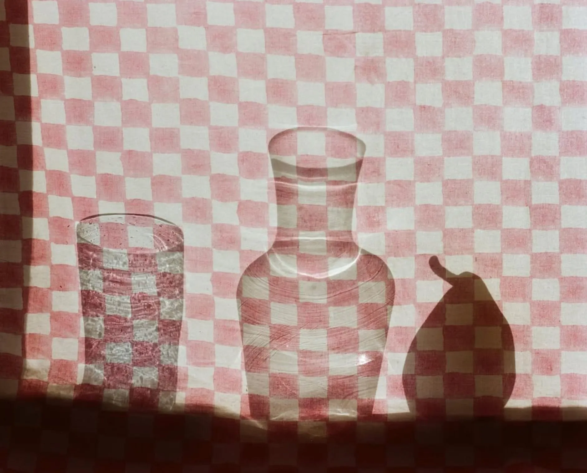 Pink Chequered Reflections Analogue Film