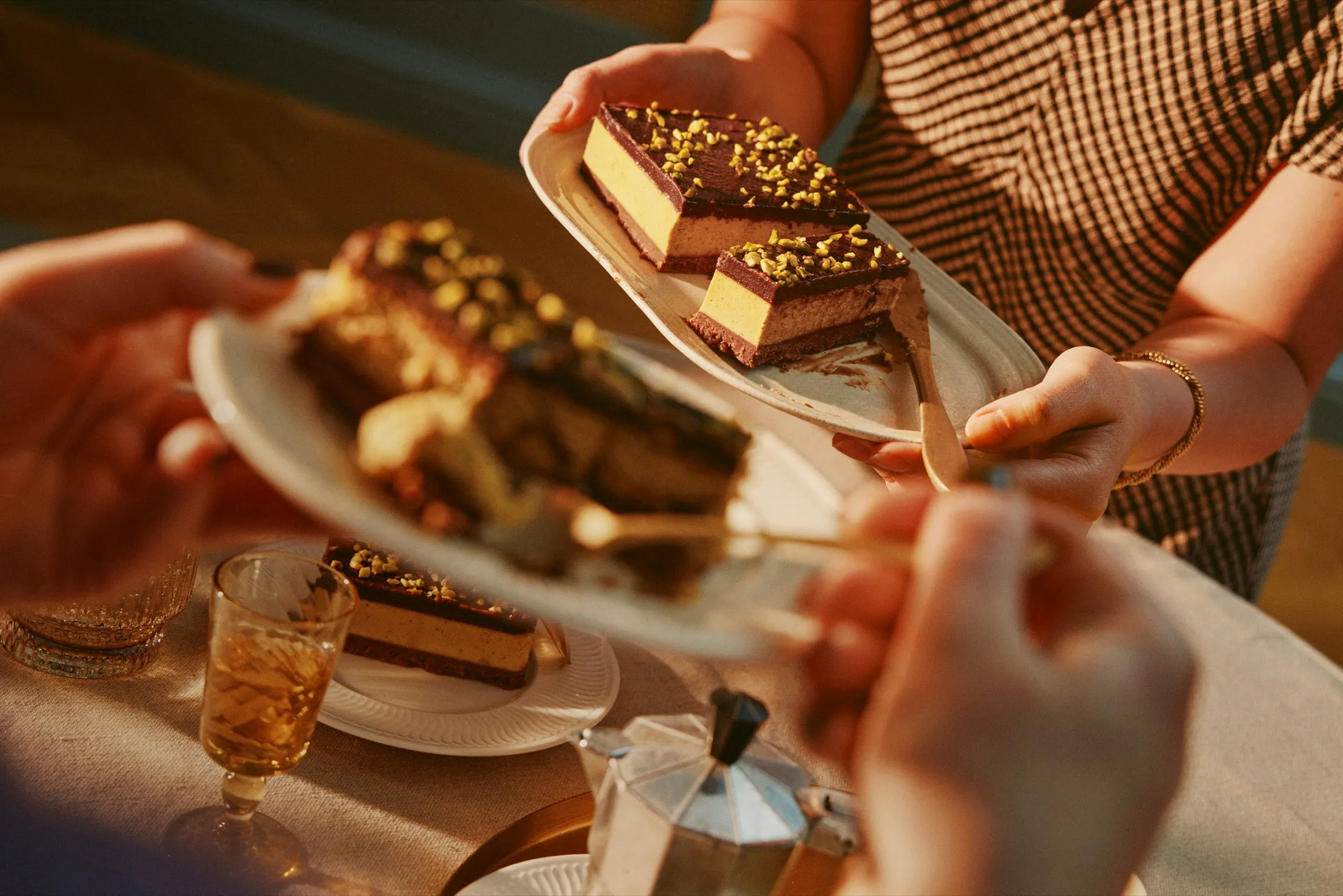 Pistachio Chocolate Torte Waitrose