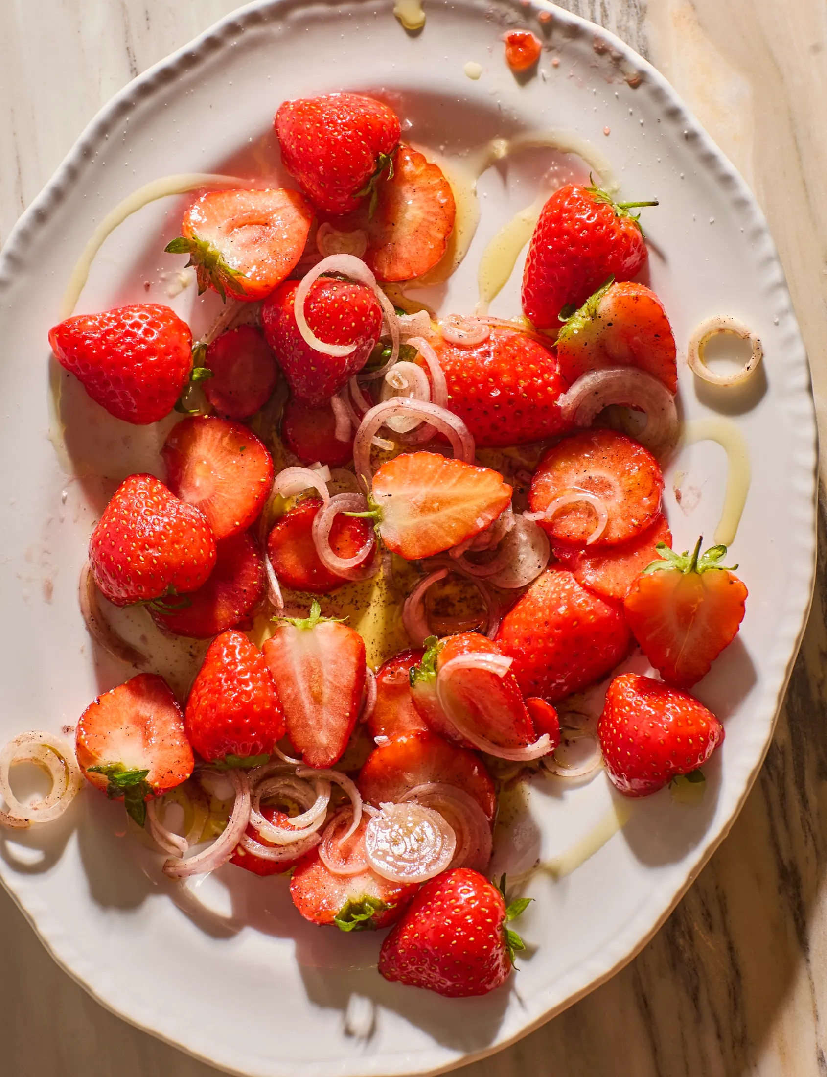 Platter Strawberries