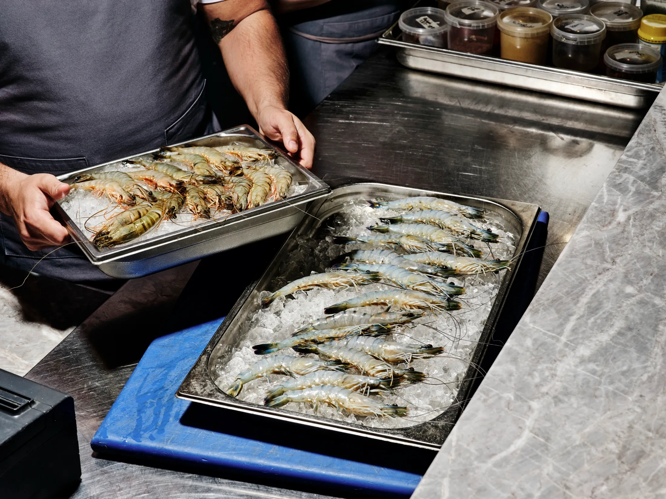 Prawns Ice Belazu