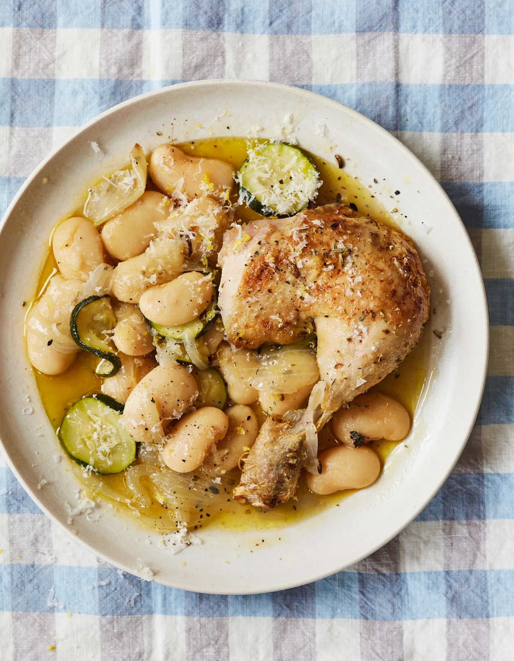 Roast Chicken Butter Beans Kitty Coles Make Extra