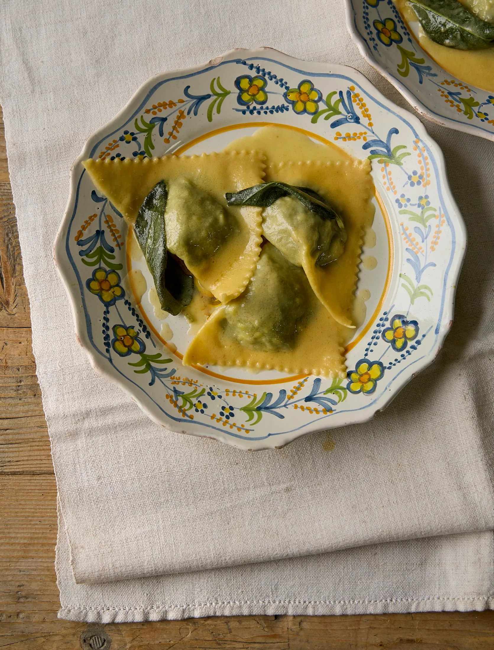 Sage Ravioli The Italian Table Theo Randall Cookbook
