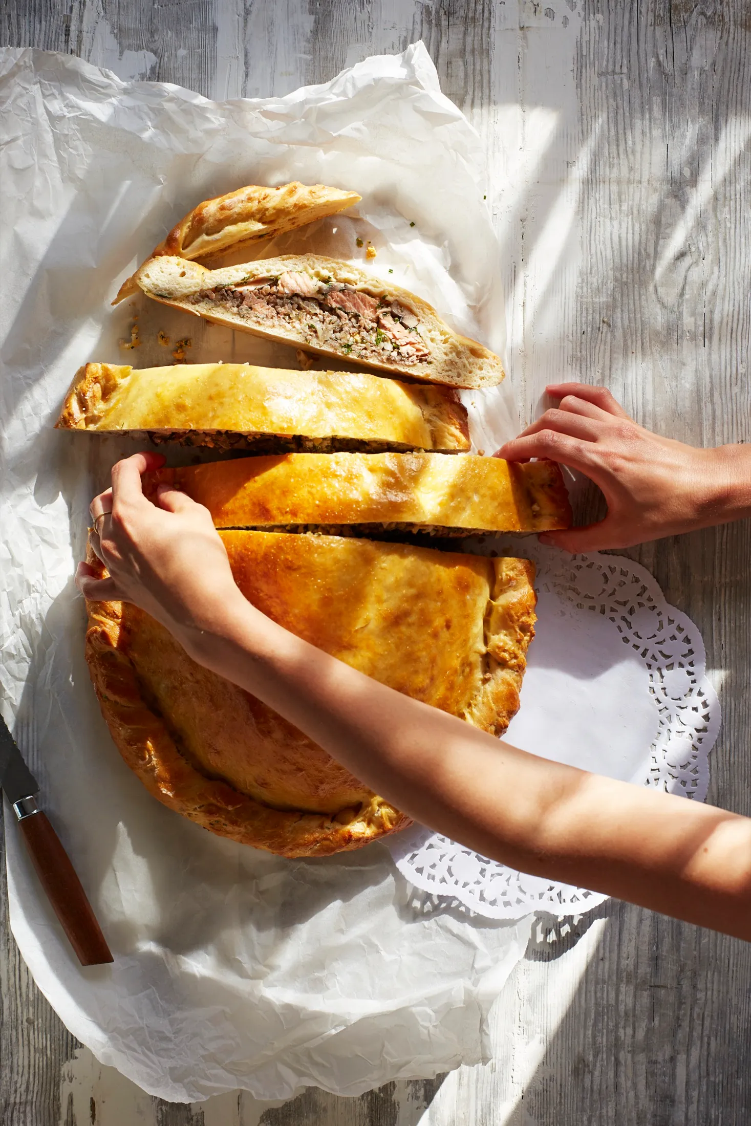 Salmon Pie Siberia Salt And Time Cookbook