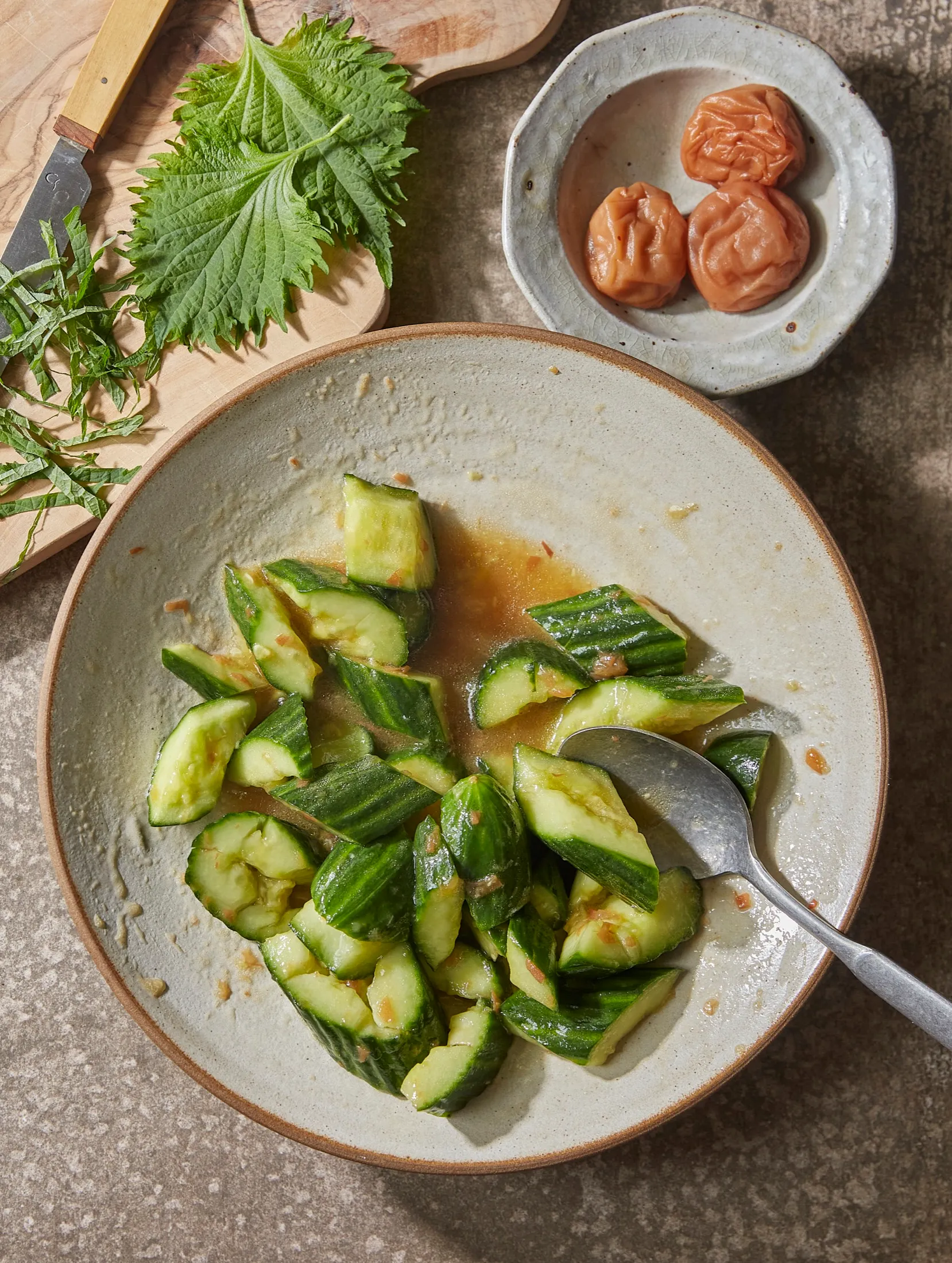 Smashed Cucumbers Umai Millie Lagare Cookbook