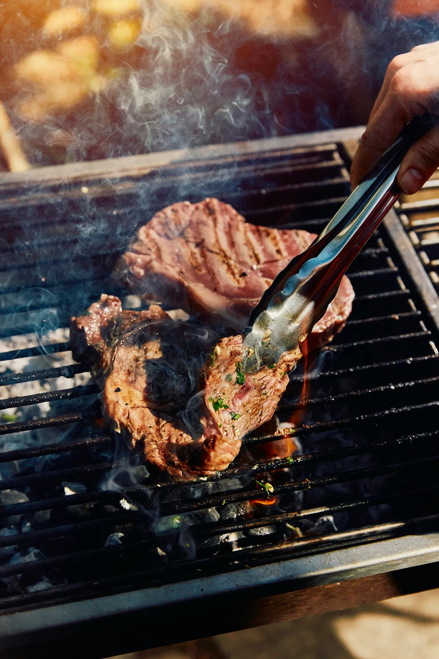 Smokey Steak Summer Bbq Friends