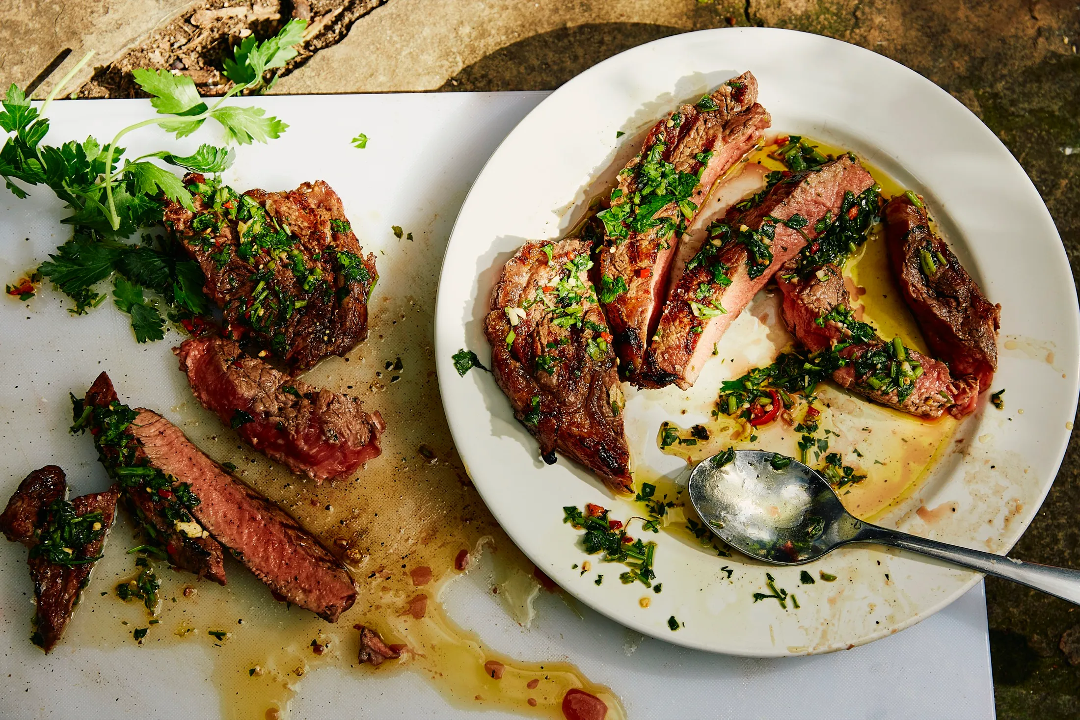 Steak Chimmichuri Summer Bbq Friends