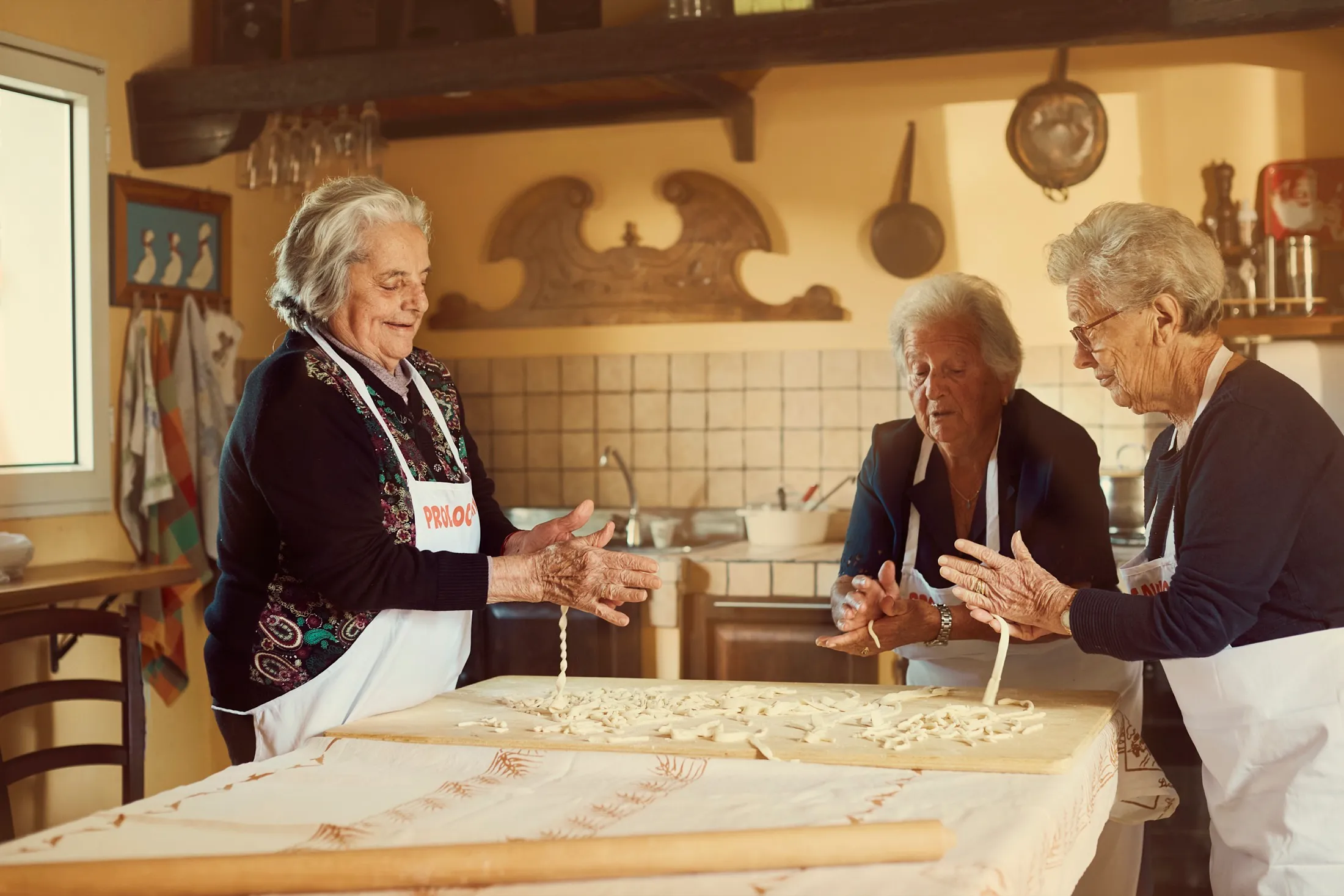 Strozzapreti Pasta Grannies