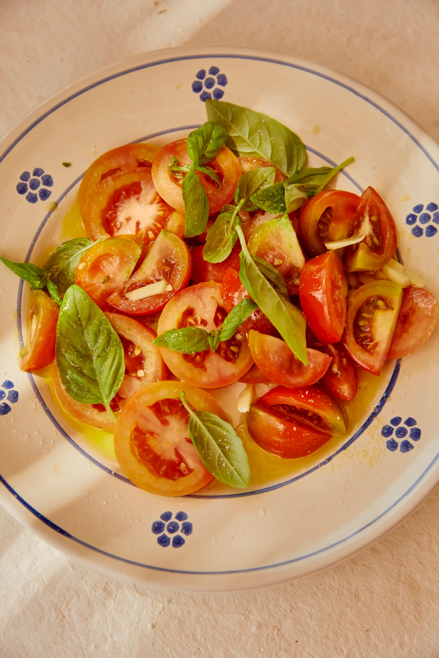 Tomato Basil Salad Pasta Evangelists