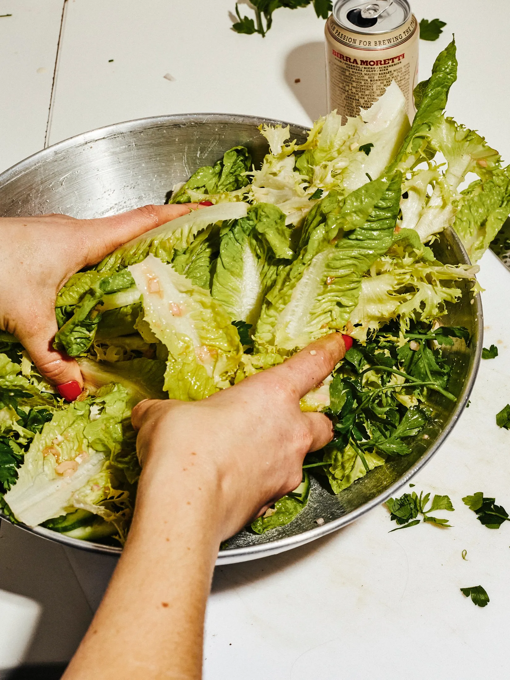 Tossing Salad After8