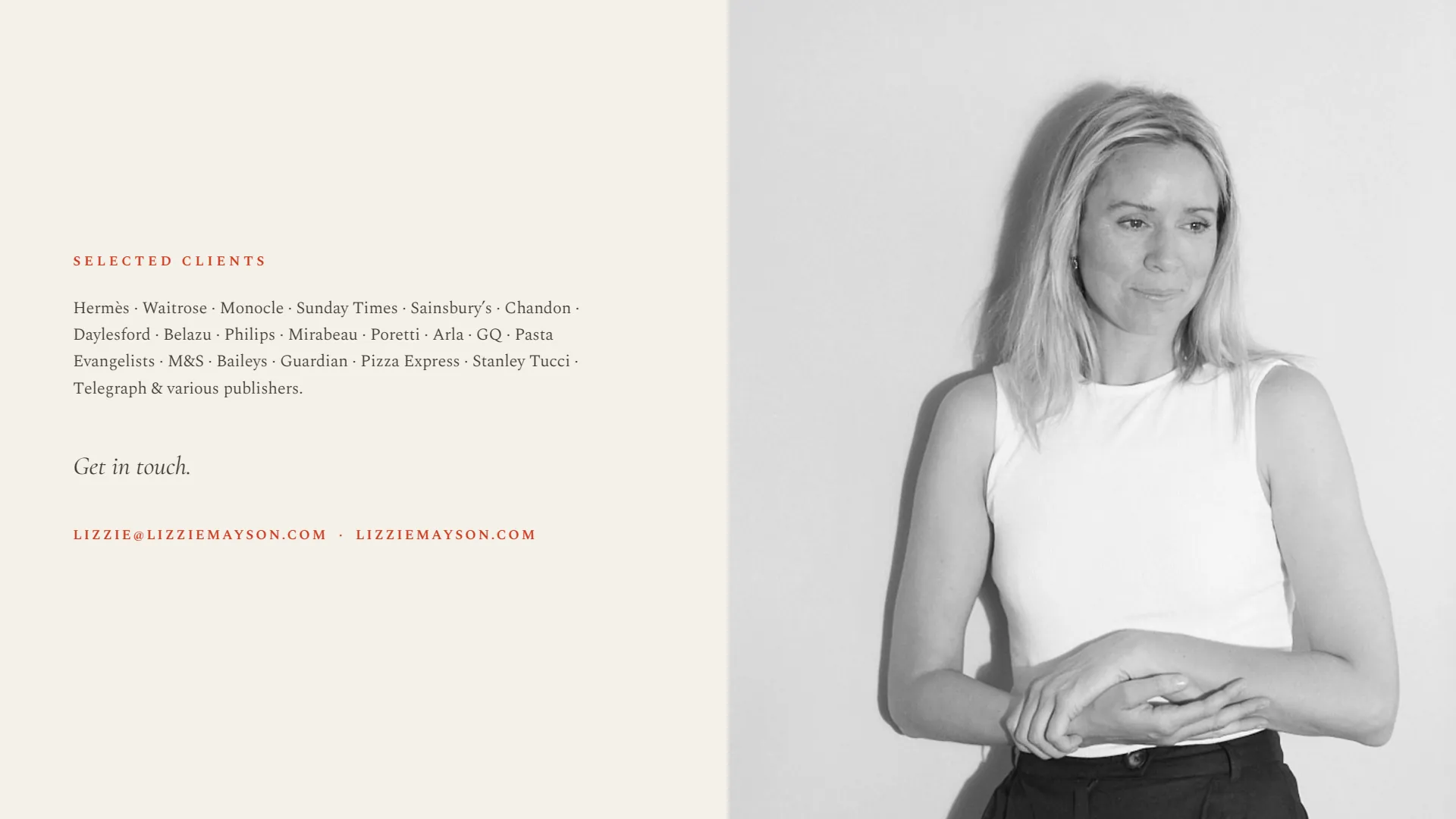 Lizzie Mayson biography — page 15 of 15